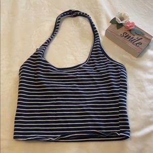 Aeropostale striped crop top